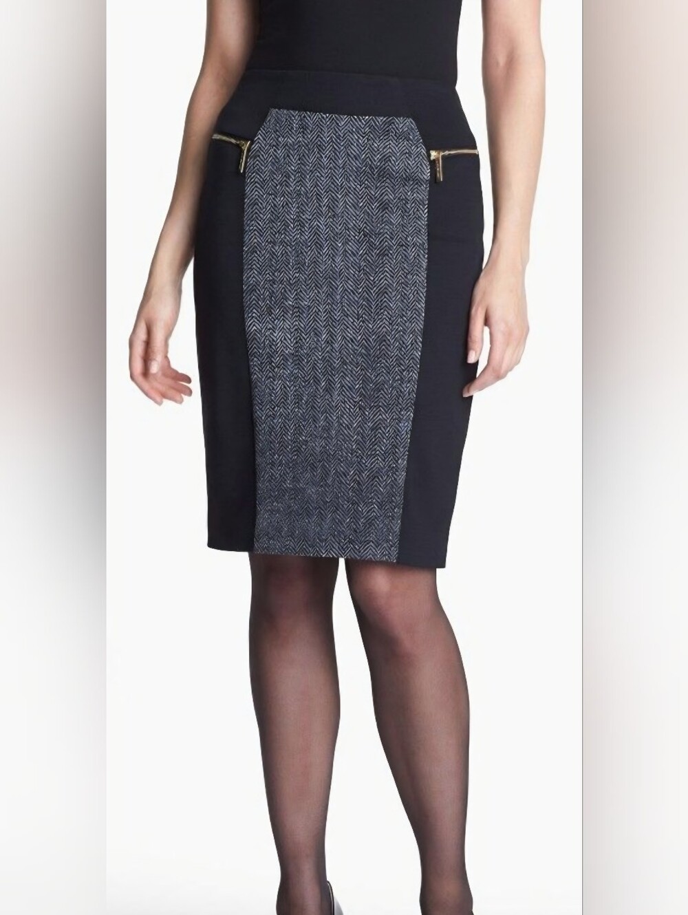 Michael Kors Women's Pencil Skirt, 2P, Office, Corporate Chic, Polished
